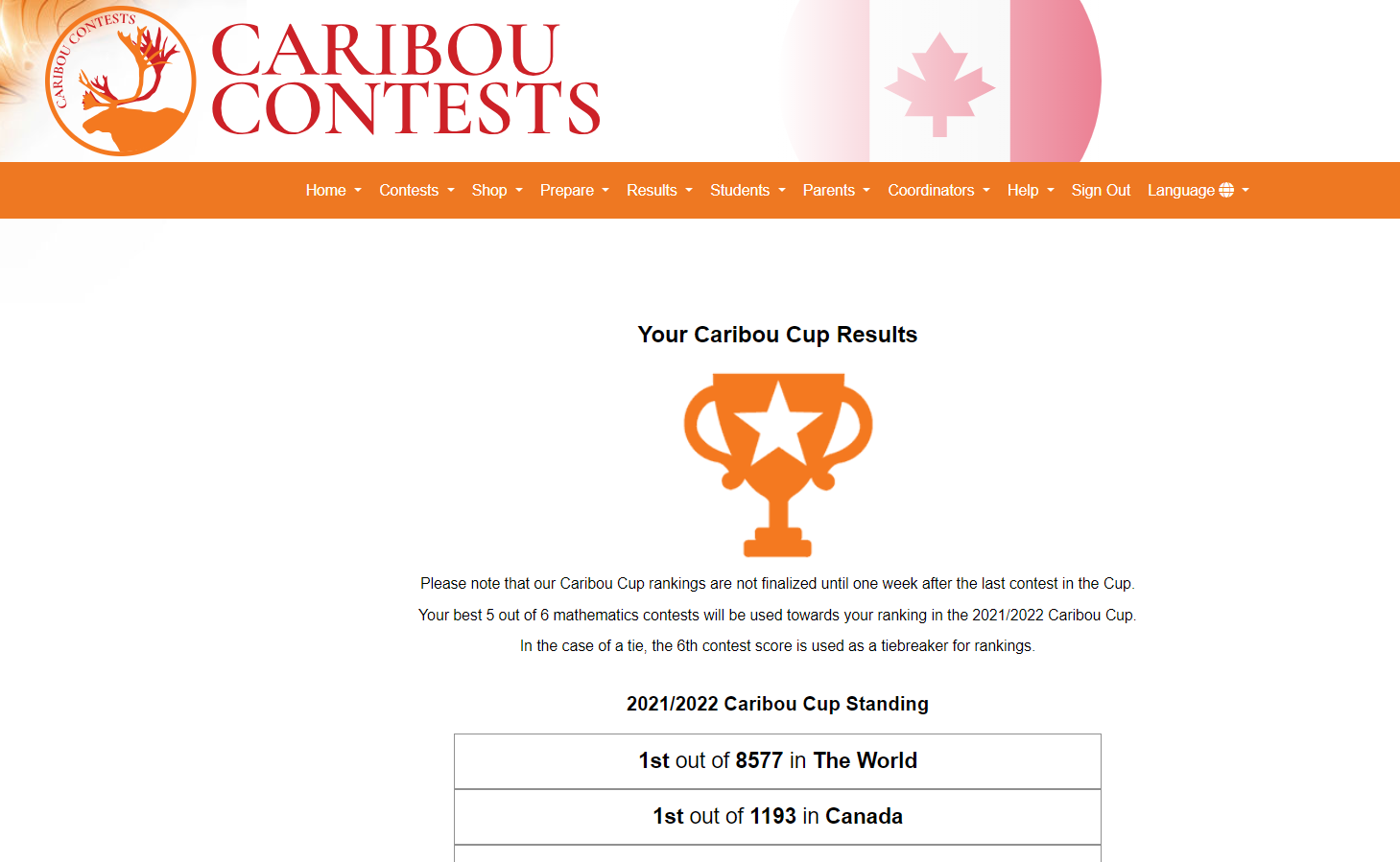 Caribou Cup